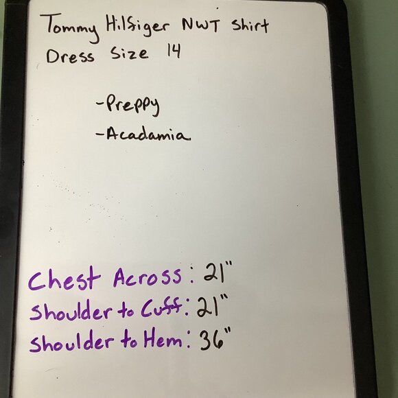 Tommy Hilfiger Women's Black White Collar Shift Dress Size 14 Pockets - Picture 8 of 8